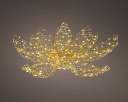 Lumineo Micro LED bloem metal flashing classic warm/warm white - d58cm