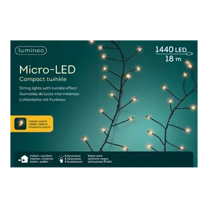 Lumineo Micro Led compact lights 8 functie twinkel effect - afbeelding 2