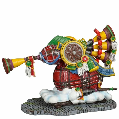 Luville Carnaval car bagpipe