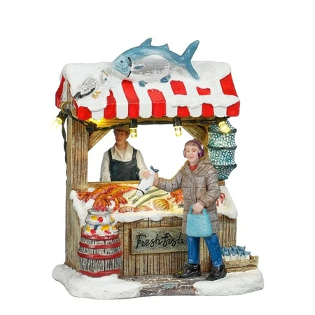 Luville fish market - battery operated
