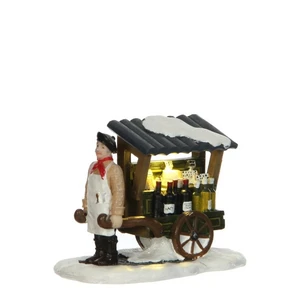 Luville French cheese market - battery operated