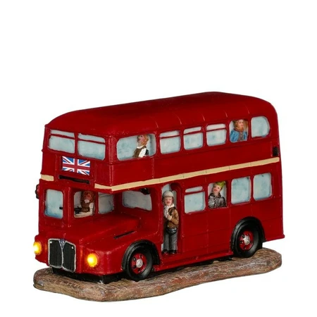 Luville red double-decker - battery operated