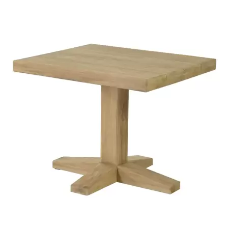 Max & Luuk Bruce tafel 70x80x76cm teak - afbeelding 1