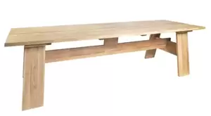 Max & Luuk Finn tafel 300x109,5x76cm teak - afbeelding 1