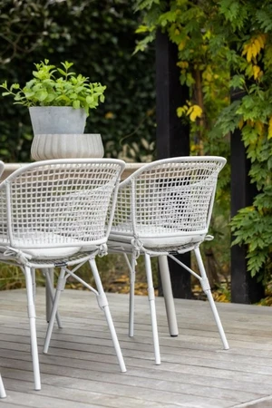 Max & Luuk Kelvin tuinstoel incl. kussen - stone - afbeelding 2