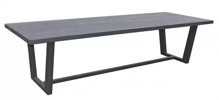 Max & Luuk Lauren tafel 300x110x76cm teak charcoal finish - afbeelding 1