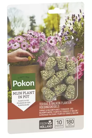 Pokon Meststof terras-balkonplanten 10 stuks