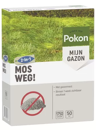 Pokon Mos weg 1750 gr - 50 m2