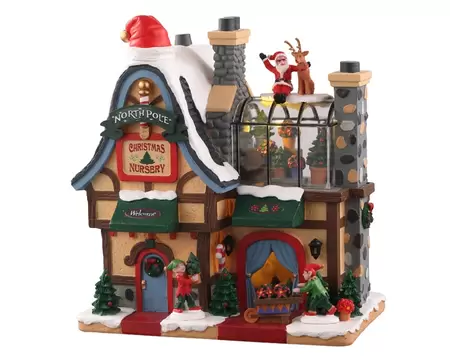 Lemax North pole Nursery - battery operated