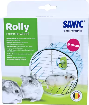 Plastic hamstermolen rolly Medium