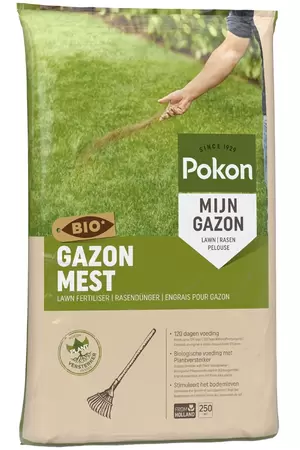 Pokon Bio Gazonmest voor 250m2