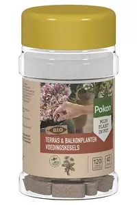 Pokon Bio Terras & Balkon Planten Voedingskegels - 40 stuks