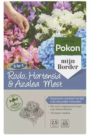 Pokon Hortensia, Rhododendron & Azalea, Mest 2,5kg