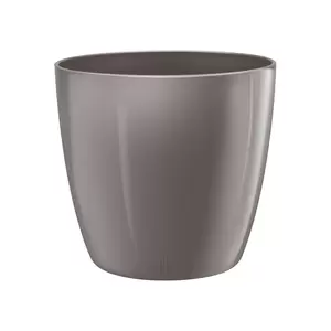 elho pot brussels diamond rond d16 cm oyster pearl