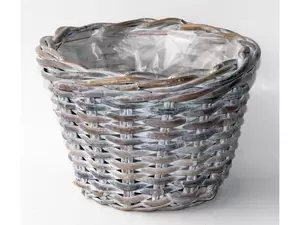 van der Leeden Pot white wash D35xH25 cm