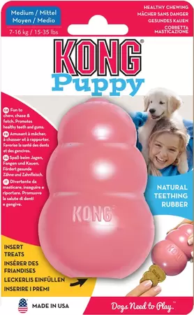 Puppy kong medium groen / wit
