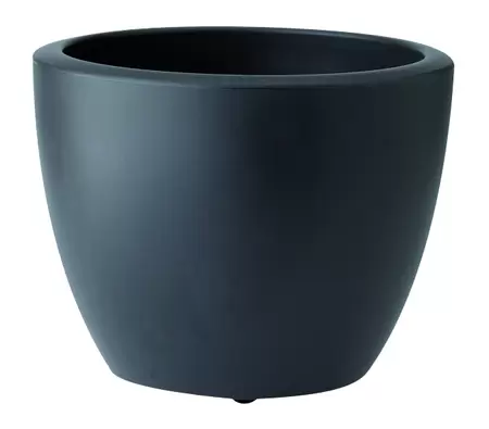 elho pure soft rond d40 cm wielen anthracite
