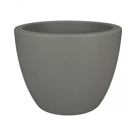 elho pure soft rond wielen d30 cm stone grey