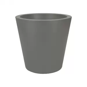 elho pure straight rond d35 cm stone grey