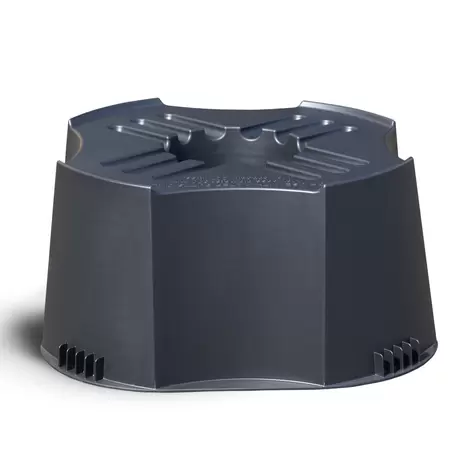 Regentonvoet Harcostar zwart