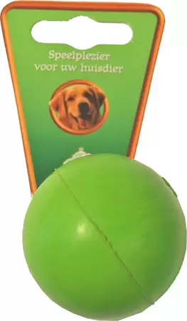 Rubber bal 5 cm groen