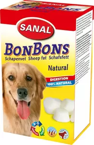 Sanal schapenvet bonbons natur.