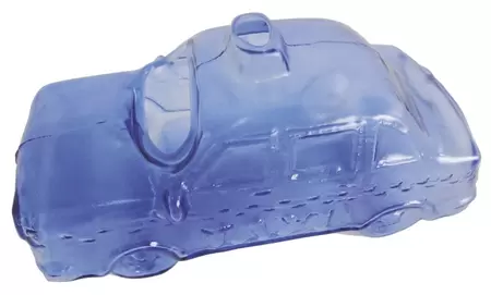 Superfish glass deco car blauw