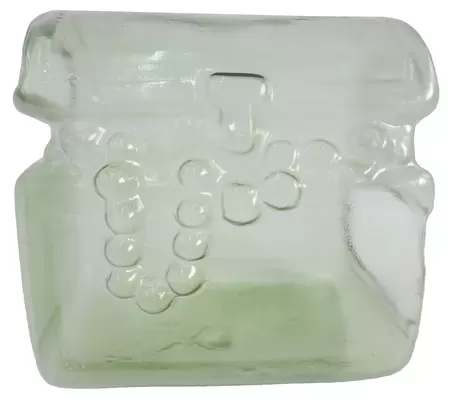 Superfish glass deco treasure box groen