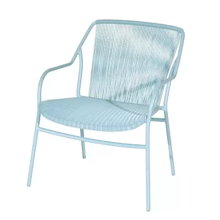 Max & Luuk Sophie stapelbare lage fauteuil ice blue