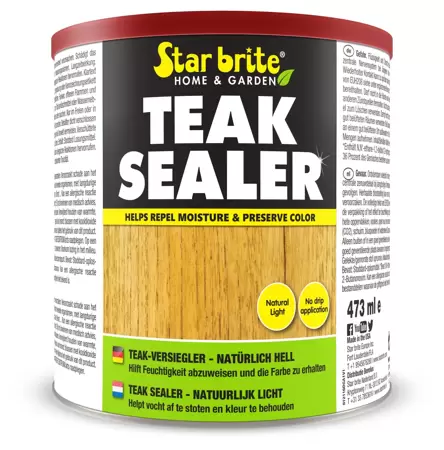 Star Brite Teak sealer natuurlijk licht - 473 ml