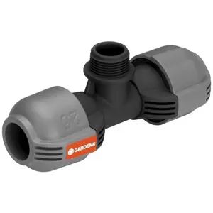 Gardena T-stuk 25mm x 3/4 inch buitendraad