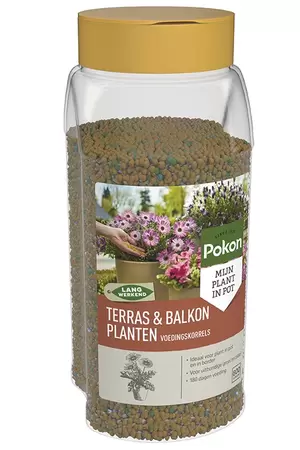 Pokon Terras & balkonplanten voedingkorrels 750 g
