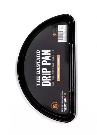 The Bastard drip pan M - half rond - 1 stuk