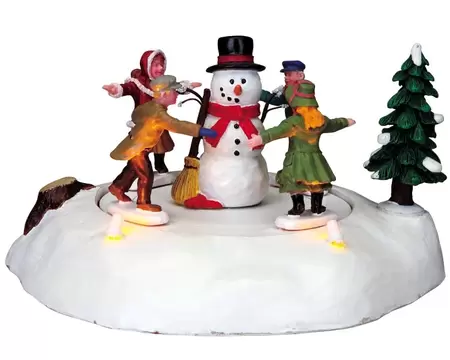 Lemax The Merry Snowman - battery operated