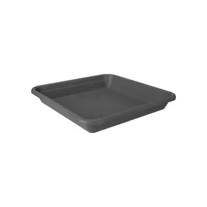 elho Universele schotel vierkant 30 cm antraciet