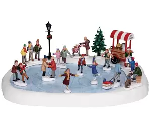 Lemax Village skating pond with sound - with 4.5v adapter