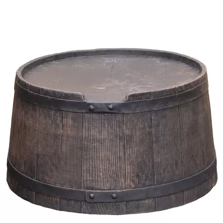 Voet voor roto 120 liter bruin