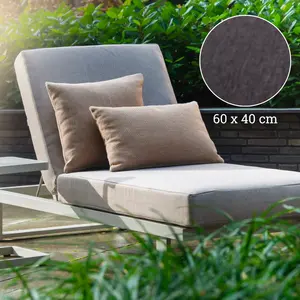 YOI decoratief kussen 60x40 - dark grey