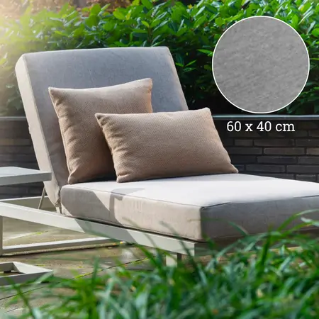 YOI decoratief kussen 60x40 - mixed grey