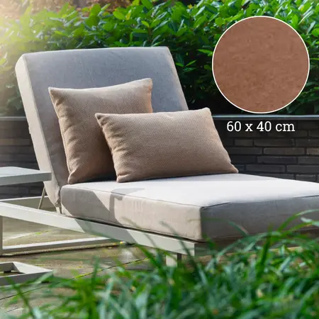 YOI decoratief kussen 60x40 - terracotta